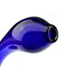 5,4-inch Sherlock Sticker-rookpijp in blauw borosilicaatglas - Hoogwaardige handpijp