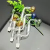 Rookaccessoires Skull Bot Pot Filter Groothandel Bongs Olie Burner Pijpen Waterpijpen Glazen pijpolie Rigs