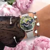 Wristwatches Men Top Luxury Coral Shell Bracelet Watches Women Stainless Steel Mesh Belt Watch Quartz Clock Ladies Wrist Zegarek Damski