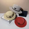 Designer Straw Hat Luxury Gentleman Cap Top Kwaliteit Heren en Dames Zon Hoed Bucket Straw Hat Women Designer Casquette Outdoor Summer Caps Hats