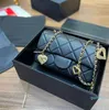 مصممة Women Bags Lady Bag Fashion Chainbag Classic Heart Righ