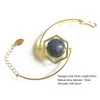 Link Bracelets Chain Fashion Golden Bracelet Natural Picasso Stone Adjustable Nice Jewelry