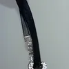 Pu läder choker halsband kvinnor special design kristall korta halsband för presentfest mode smycken