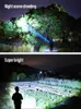 Flashlights Torches High Power LED Flashlight Super Bright Torch with 30W Wick Lighting 1500 m RGB Side Lights Waterproof Portable Light 230228