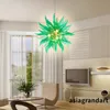 Mordern Lamps Hand Blown Glass Chandelier Light CE UL Cerfiticaion Borosilicate LED Source Hanging Bule Ball Light Nordic Style for Home Hotel Luxury Decor LR1472
