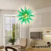 Lampes modernes Lustre en verre soufflé à la main Lumière CE UL Cerfiticaion Borosilicate LED Source Suspension Bule Ball Light Style nordique pour Home Hotel Luxury Decor LR1472