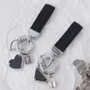 Designer Keychains Classic Exquisite Lanyards Men Luxury Leather Car Key Chain Womens Fashion Heart Key Ring Bags Pendant263U