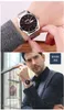 Wristwatches Man Watch 2023 Top Nary Fashion Business Men يشاهد الفولاذ المقاوم للصدأ تاريخ الكوارتز رجال