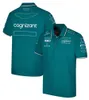 F1 2023 Resmi Erkek Sürücü T-Shirt Formula 1 Takım Yarış Takım T-Shirt F1 Polo Gömlek Sürücüler 14 ve 18 Büyük Boy T-Shirt Jersey