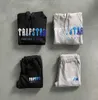 Träningsoveraller för män 23ss Herr Designer Trapstar Activewear Hoodie Chenille Set Ice Flavours 2.0 Edition 1to1 Top Quality Embroidered Motion current 29ess