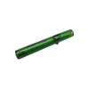 Pipa da fumo a tubo dritto verde da 7 pollici con adesivo vibrante e ciotola profonda per il tuo piacere di fumare