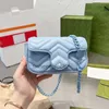 حقائب نسائية كتف دائري مصمم حقيبة يد سلسلة Luxurys Designers Ahoulder Handbags Crossbody Purses Ophidia Double g Marmont Fashion l