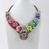 Choker Necklaces Wholesale Shourouk Statement Necklace & Pendant Fower Women 660