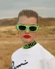 2023 Small Rame Sunglasses Unisex Beach Sun Glasses Личность солнцезащитные очки Retro Маленькая рама роскошный дизайн UV400 высший качество