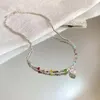 Hanger kettingen Moonstone ketting voor vrouwen hart hangers ketting charmes chokers zoete meisje kralen gepersonaliseerde sieraden maken kralen maken