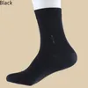 Chaussettes Homme 5 Paires Soie Respirant Confortable Déodorant Mince Mulberry Tricoté Crew