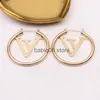 Charm Luxury Brand Women Earrings Designers Letter Ear Stud Gold Silver Plated Geometric Earring for Wedding Party JewerLry Accessories T230301