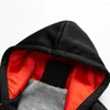 남자 후드 배구 주니어 위장 라글란 두꺼운 재킷 2023 도착 겨울 맨 코트 패션 트랙 슈트 지퍼 sudadera hombre