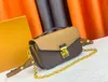 Kleine pochette micro bloem tas tas Vrouwen gym tote handtas Designer Luxe gouden ketting Lederen clutch i v mannen portemonnees M81267 M46279 schouder crossbody Tassen