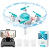M36 Mini Drone 4K With LED Lights HD Camera Intelligent Uav WiFi FPV RC Helicopter Quadcopter Kids Birthday Toys Boy Gift