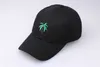 قبعات الكرة شجرة النخيل تطريز منحني حافة البيسبول أغطية للجنسين Kops Coconut شجرة القطن Snapback Cap Hip Hop Outdoor Sun Dad Hat Z0301