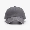 Ball Caps Baseball Cap Women's Retro Spring And Autumn Outdoor Soft Top Black Hat Curved Brim Men's Washable