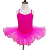 Girl -jurken 2023 Kids Girls Princess Tutu Dress Ballet Dance Dans Tuchange oefening Gymnastic Dancewear Children Performance kostuums