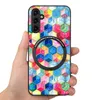 Magnetic Magsafe Phone Case For Xiaomi 13 12T 11 Lite 11T Pro 10X Poco M5 M3 M4 Pro X3 GT F3 Colorful Painted Soft TPU Shockproof Back Cover