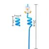 Canudo reto de aço inoxidável durável de 215mm de comprimento, canudo reto para beber, barra de metal, cozinha familiar, 100 peças bent2422498