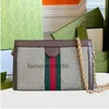 tassen CrossBody Designer Kettingtas Blondie onder de arm Enkele schouder Axillaire tassen Vrouwen Portemonnee Canvas Koeienhuid Leren tas Claic Letters Interlocking Buckle Pouch