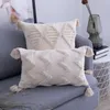 Dishiondecorative Pillow Простая квадратная кисточка в европейском стиле диван подушка INS Cushion Retro Style Throw Delow Home Decorative Coush Coash без ядра 230301