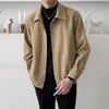 Männer Anzüge 2023 Frühling Licht Luxus Mode Männer Casual Jacke Lose Koreanischen Stil Mantel Top Alle-spiel Boutique kleidung Einfache