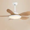 Inch Big Size Ceiling Fan Ventilator With LED Light And Remote Controller 5 Blades Variable Copper DC Motor Reverse Function