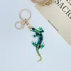 Porte-clés mignon mur lézard porte-clés Animal Gecko porte-clés porte-anneau sac pendentif accessoires porte-clés porte-clés Forb22