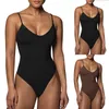 Women's Shapers Women V Kecksuspenders seksowne thong bez rękawów majtki body shaper ultra lekkie bodysit długie rękawy