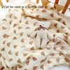 Blankets Swaddling born Quilt Crib Hooded Baby Wrap Sleeping Bag Infant 06M Sleep Sack SkinFriendly Swaddle 230301