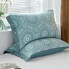 Pillows 2PCS 100 Cotton Soft Pillow Case Cover 50cmx74cm Top Quality Gauze Jaccquard Pillowcase Decorative Drop 230301