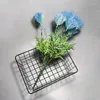 Dekorativa blommor Hemvasinredning Simulering Växter Europeisk stil Atomiserade gamla tallnålar inomhusrestaurang