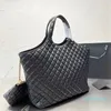 Bolsas de ombro de marca de luxo Designers de bem -estar Bolsa de tendência da moda da moda ICARE MAXI COURO COMPLAR