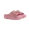 Plattformssandaler Tofflor Designer Kvinnor Sommarmode Slides Broderi Halkfri tjockbottnad Flip Flops Beach Sandels Skor