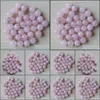 Auto DVR Charms 14mm Ronde Ball Pink Rose Quartz Natuurlijke steen traan kristallen hangers voor kettingaccessoires sieraden maken druppel levering Dhmv1