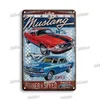 Garage Métal Plaque Signe Vintage Voiture Affiche Étain Signe Man Cave Décoration Plaque Rétro Salon Porte Club Garage Mur Décor 30X20cm W03