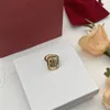 Anillos de lujo para mujer Anillo de diamantes Apertura Joyas de diseñador de oro Anillo de bodas para el día de San Valentín