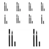 عيون ظلال العيون/الجمع بين بطانة الحبر الأسود بُقلان كحل السائل السائل مقاوم للماء سهلة ارتداء كحل المكياج التجميلي أقل