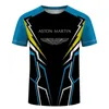 Th4z herrmode -t -shirt överdimensionerade 23 nya F1 Formel 1 racing Team Aston Martin 3d tryck tshirt män kvinnor besättning nacke kort ärm barn tees tees