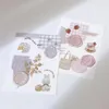 Geschenkomschakeling stereoscopische kristalheldere pvc wax stickers afdichting Diy Diary Mobile Bagage Envelope lijm Craft Decoratie
