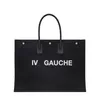 Luxurys Designer fashion Bagagli Grandi borse da spiaggia totes Rive Gauche manico superiore Donna uomo classico Borse a tracolla shopping in lino Borse da viaggio in tela Borse a tracolla