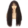 Sra. Xu Chang Fashion Fashion Long Curl Wig Curl Fringe Wool Curl Rose líquida Fibra química Cabeça de cabeça 230301