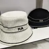 Gros seau chapeaux noir hommes casquettes de baseball blanc tissé chapeaux femmes créateur de mode pêcheurs chapeau automne Fedora ajusté chapeau de soleil