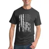 T-shirts pour hommes Drapeau des États-Unis Distressed USA American Pride T-Shirt US 4th Of July Tee